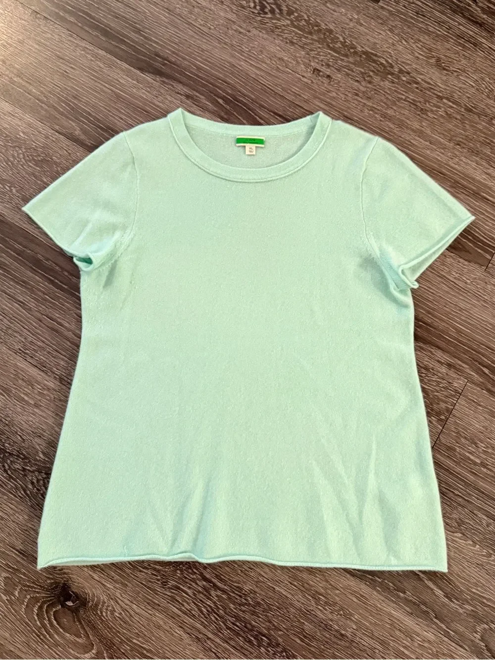 J. Crew Cashmere Short Sleeve Sweater